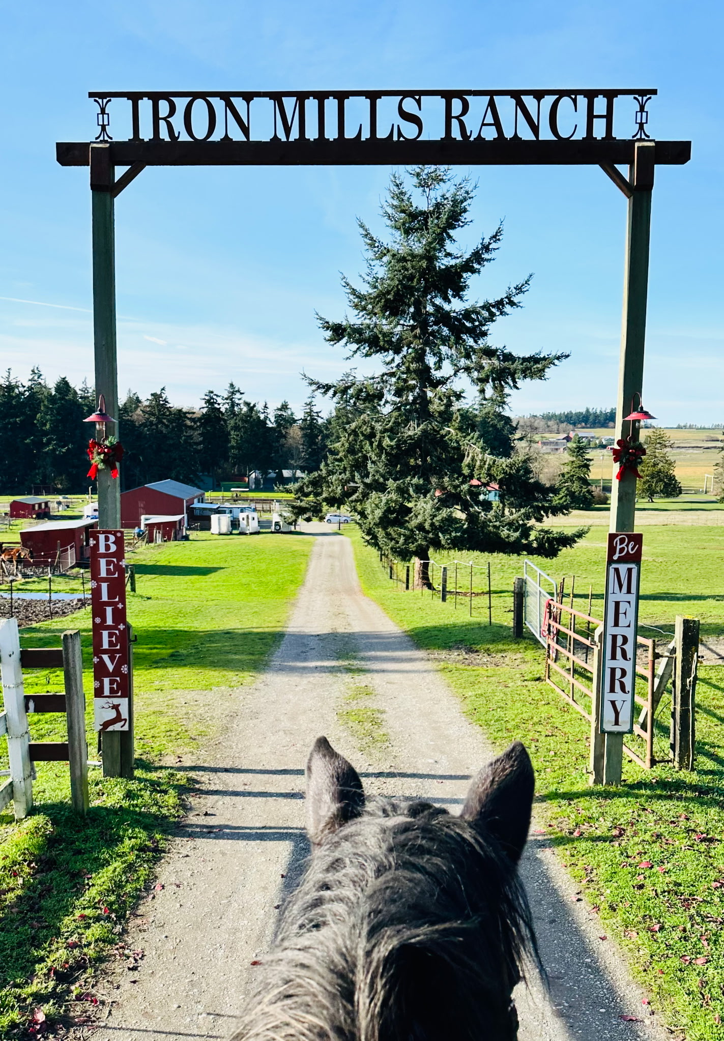 Ranch Entrance